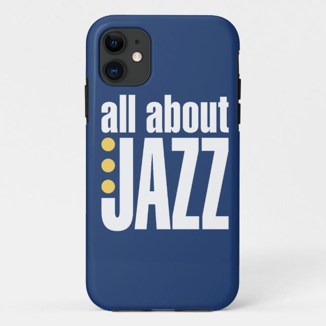 All About Jazz iPhone 5 Cover (Back)
