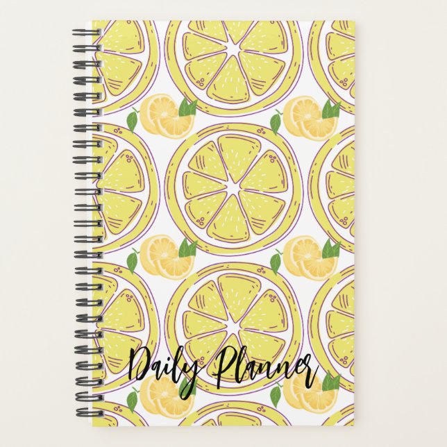 All about Lemons - Daily Planner (Front)