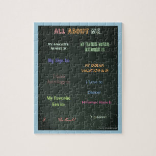 All About Me too Jigsaw Puzzle