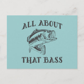All About That Bass Postcard