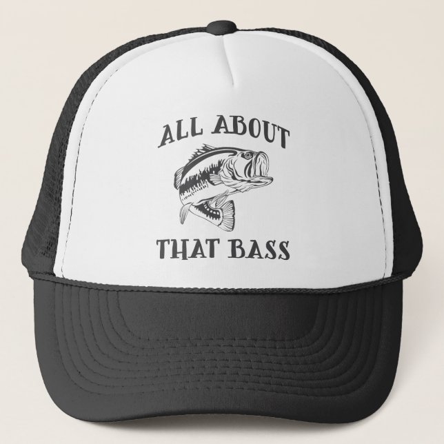 All About That Bass Trucker Hat (Front)