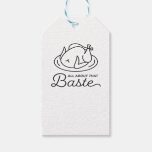 All About That Baste For Thanksgiving Gift Tags