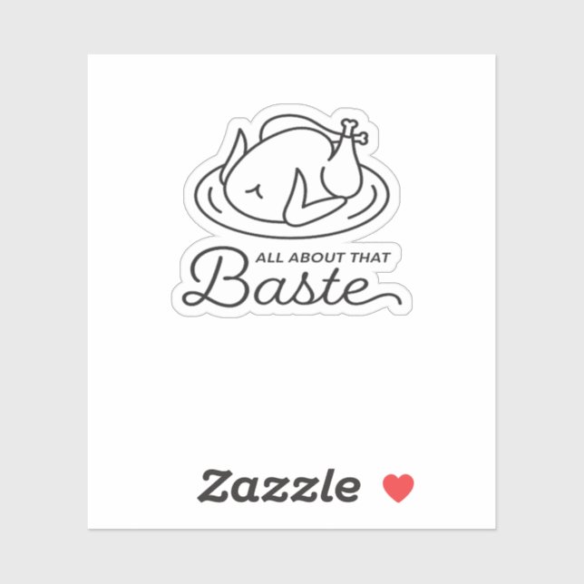 All About That Baste Thanksgiving Minimal Design (Sheet)