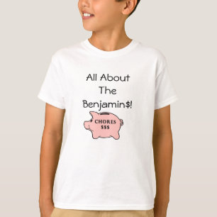 All About the Benjamins Kids T-Shirt