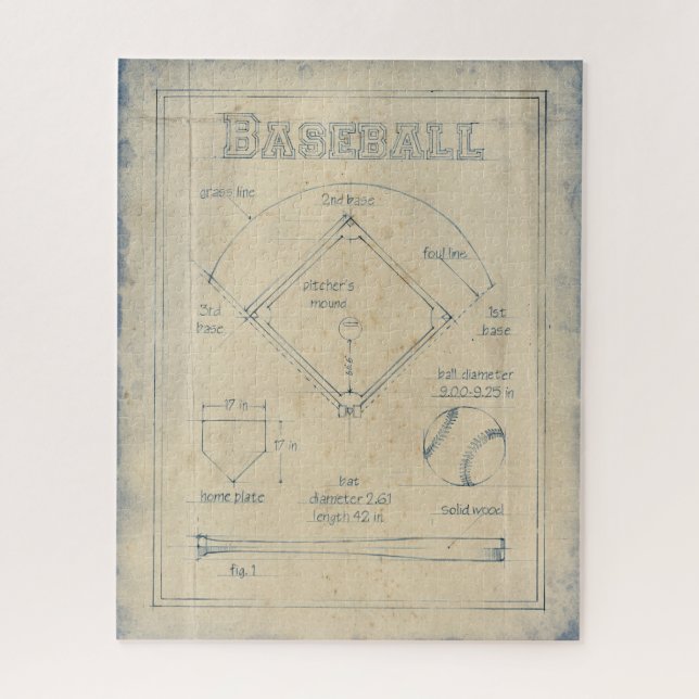 All About the Game - Baseball Jigsaw Puzzle (Vertical)