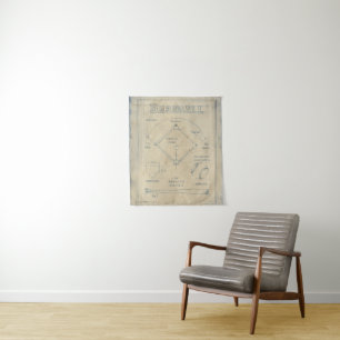 All About the Game - Baseball Tapestry