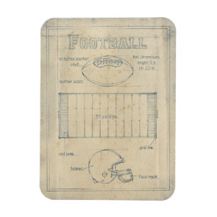 All About the Game - Football Magnet