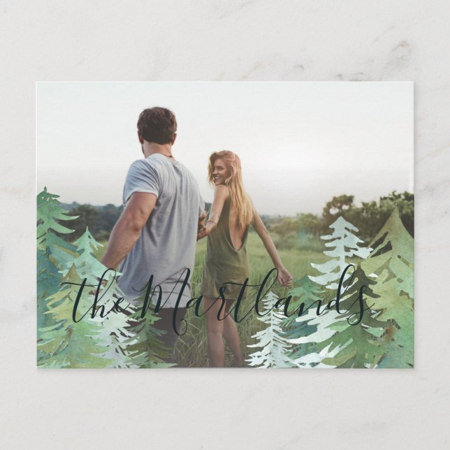 ALL ABOUT THE NAME HOLIDAY POSTCARD (Front)