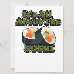 All About The Sushi Food Humour
