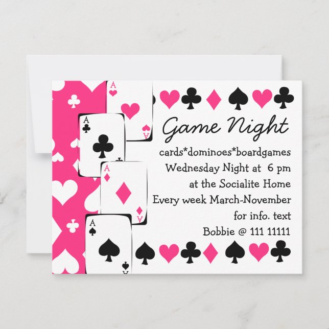 All Aces Invitation (Front)