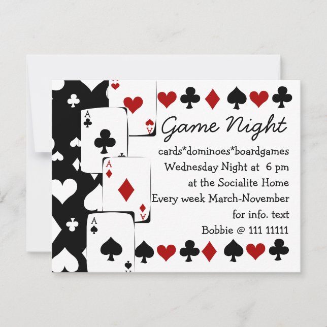 All Aces Invitation (Front)