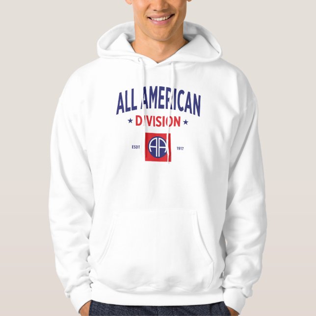All American - 82nd Airborne Division Hoodie (Front)