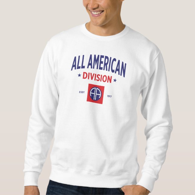 All American - 82nd Airborne Division Sweatshirt (Front)