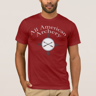 All American Archery Coach's Shirt - Red