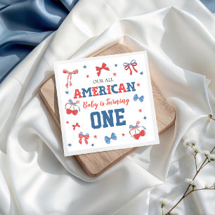 All American Baby Coquette Party Napkins