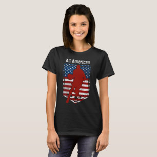 All-American Basketball Vintage Distressed 3 T-Shirt
