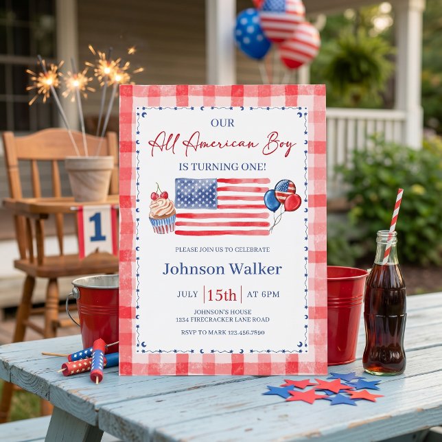 All American Birthday Invitation (Creator Uploaded)