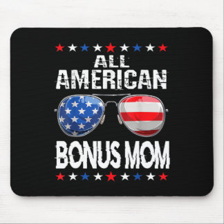 All American Bonus Mum 4th Of July Sungles Family  Mouse Pad