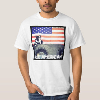 All American Boston Terrier tee