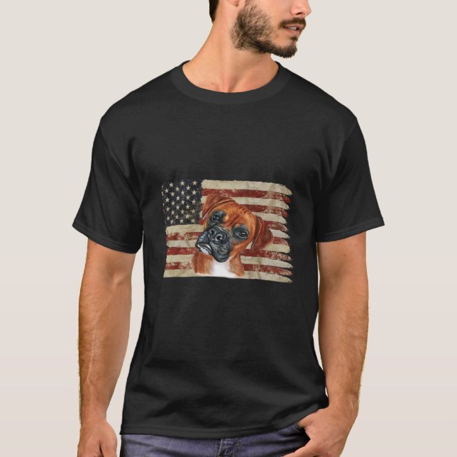 All American Boxer T-Shirt (Front)