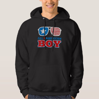 All American Boy Funny 4th Of July Independence Da Hoodie