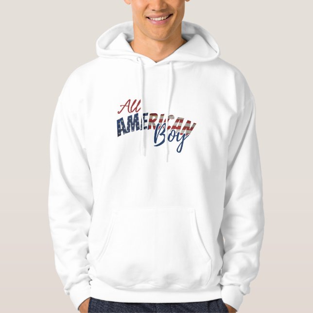 ALL AMERICAN BOY HOODIE (Front)