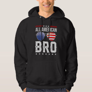 All American Bro 4th Of July Men Family Matching S Hoodie