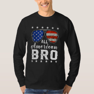 All American Bro 4th Of July Men Family Matching S T-Shirt