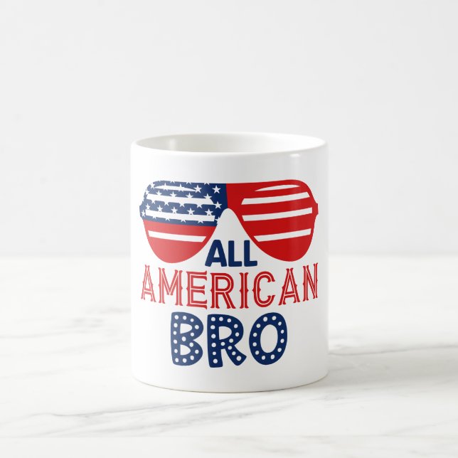 All American Bro Coffee Mug (Center)