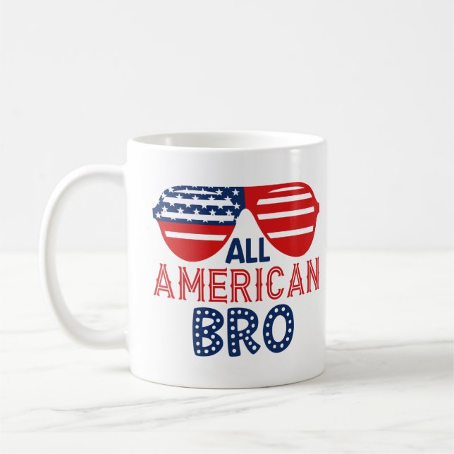 All American Bro Coffee Mug (Left)