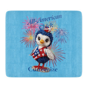 All-American Chick Thunder_Cove  Cutting Board