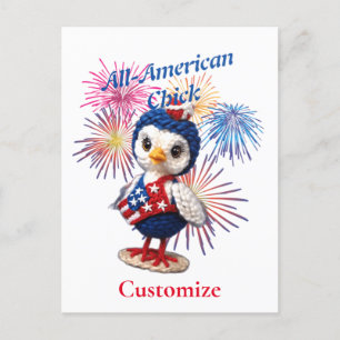 All-American Chick Thunder_Cove Postcard