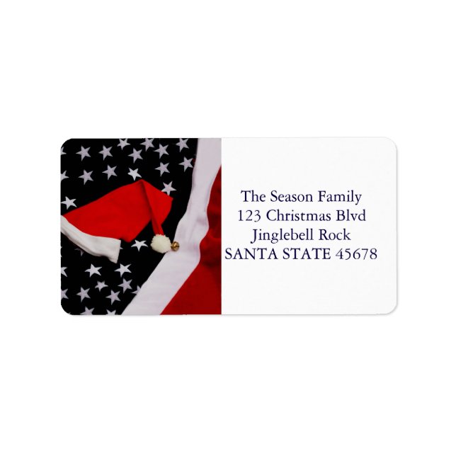 All American Christmas Label (Front)