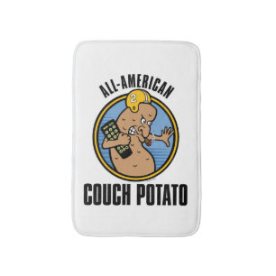 All-American Couch Potato Bath Mat