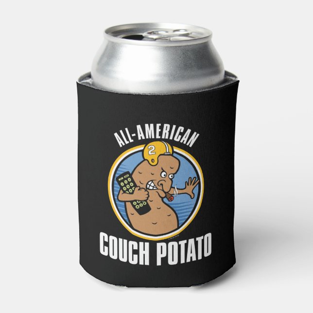 All-American Couch Potato Can Cooler (Can Front)