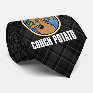 All-American Couch Potato tie