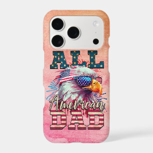 All American Dad 4th of July Bald Eagle USA Flag