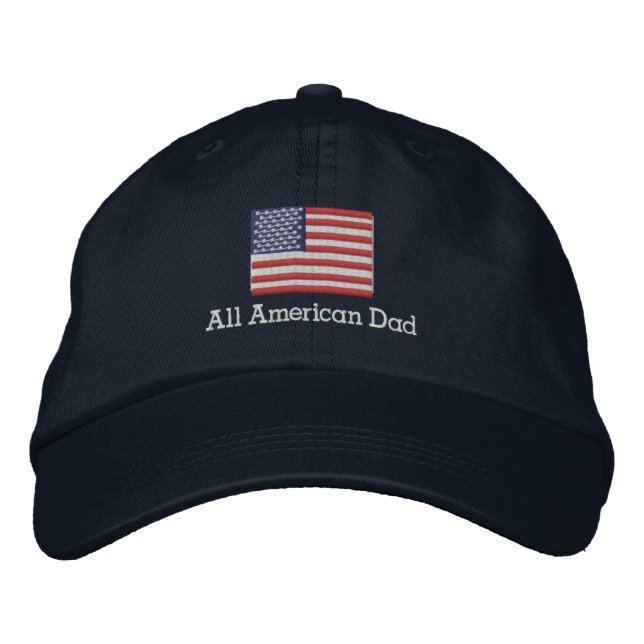 All American Dad Flag Hat (Front)