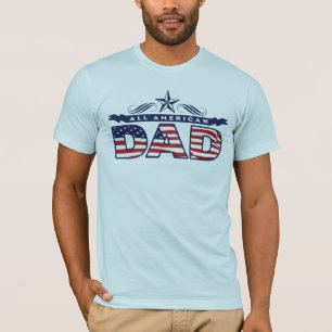 All american dad USA patriotic men's t-shirt