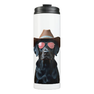 ALL AMERICAN DOG-lovers pit bull (1) Thermal Tumbler