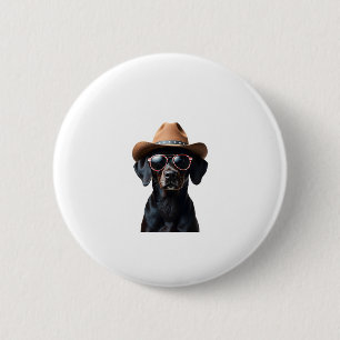 ALL AMERICAN DOG-lovers pit bull (3) 6 Cm Round Badge