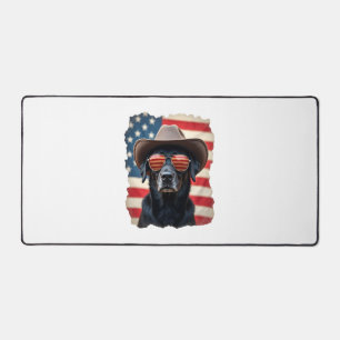 ALL AMERICAN DOG-lovers pit bull (3) Desk Mat