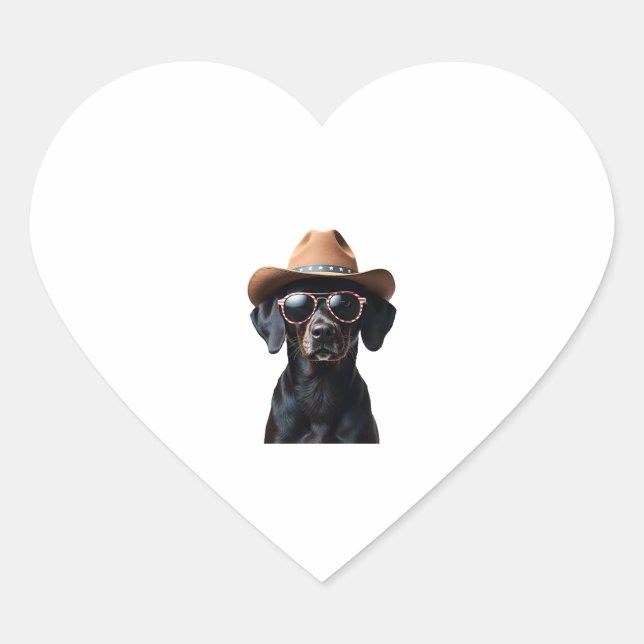 ALL AMERICAN DOG-lovers pit bull (3) Heart Sticker (Front)