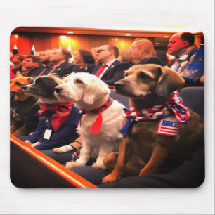 All American Dogs + Puppies Laptop Desktop Tablet Mouse Pad
