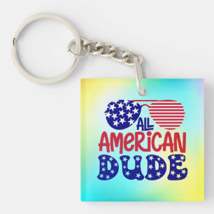 All American Dude-32286 Key Ring