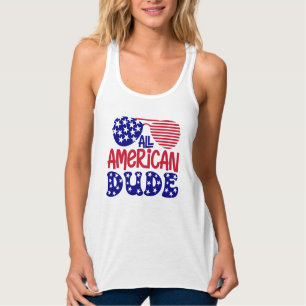 All American Dude-32286 Singlet