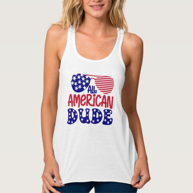 All American Dude-32286 Singlet (Front)