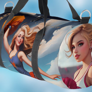 All American Girl Cheerleading Duffel Bag