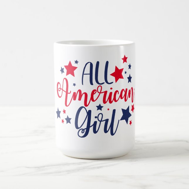 All-American Girl Coffee Mug (Center)