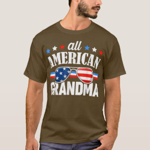 All American Grandma 4th of July USA Family Matchi T-Shirt
